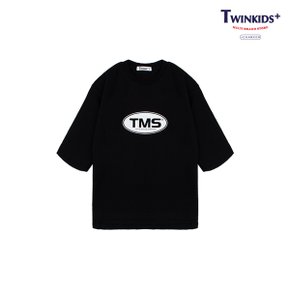 루즈핏 로고티 T9FT2T04 BK _P337554597