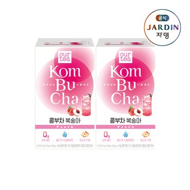 쟈뎅 아워티 콤부차 복숭아 10p+10p