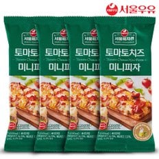 서울우유 냉동 미니피자 토마토치즈 95g X 4팩