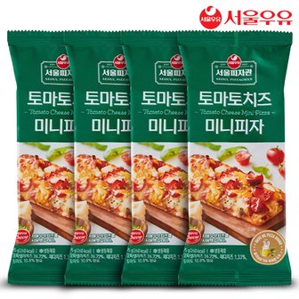  서울우유 냉동 미니피자 토마토치즈 95g X 4팩