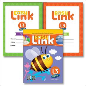 이지 링크 스타터 Easy Link Starter 3 세트 (전3권) : 교재 + Tests + Word Book