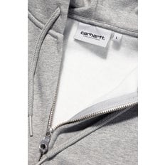 HOODED SQUARE LABEL JACKET