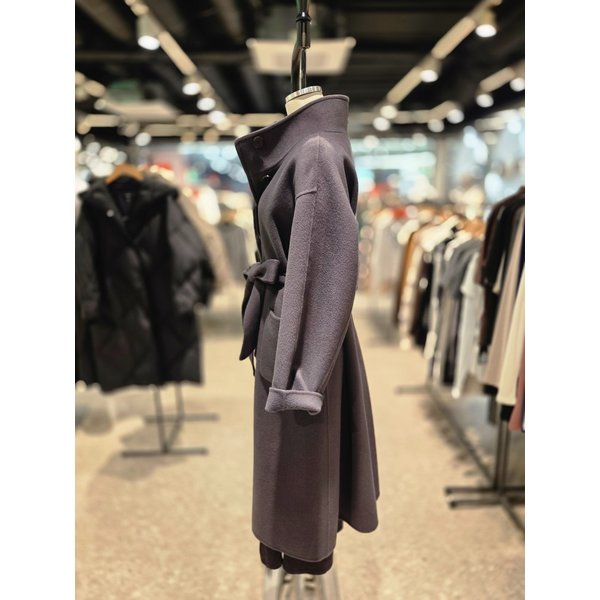 [파주점] 랩 하이넥 벨티드 롱코트 AR4WTS73