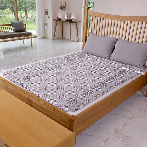 스타일리쉬 스마트 워셔블 카본 전기매트_세트(싱글+더블)