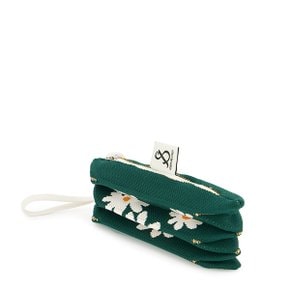 Lucky Pleats Pouch S Daisy Deep Forest(0JSN5PC40404F)