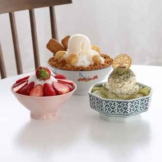 텐바이텐 하우키친 도자기 빙수그릇 아이스크림볼 화채 팥빙수 그릇 21종