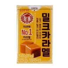 롯데 밀크카라멜 50g 24개