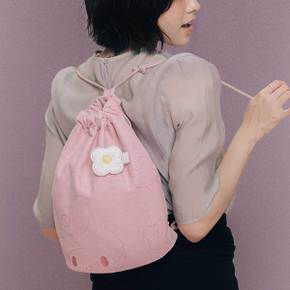 Lucky My Melody Boucle Wappen Flower (JSQ09ACFEM2IV)