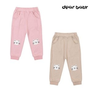 아가방 [디어베이비 가을]로잉조거바지(BEIGE,PINK)_01P532006