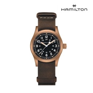 해밀턴 H69459530 카키 필드 메커니컬 브론즈 38mm 남성시계