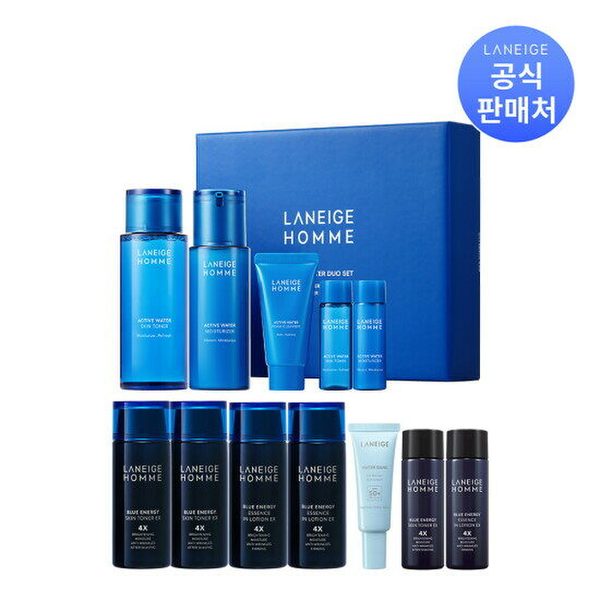 옴므  액티브워터 2종