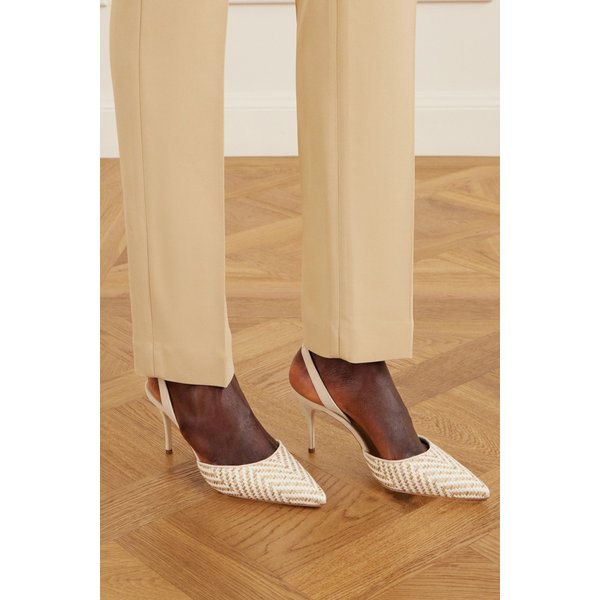 캐롤린 라피아 슬링백 펌프스 46376663162966222