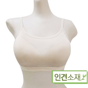 여성 쿨인견 노와이어 스포츠브라 홑겹브라 패드일체형_P360181861