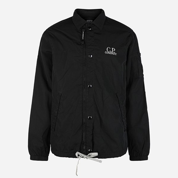 [시흥점] 6S 20CMOS007A 005904D 999 렌즈 와펜 크롬 R 로고 집업 자켓 블랙