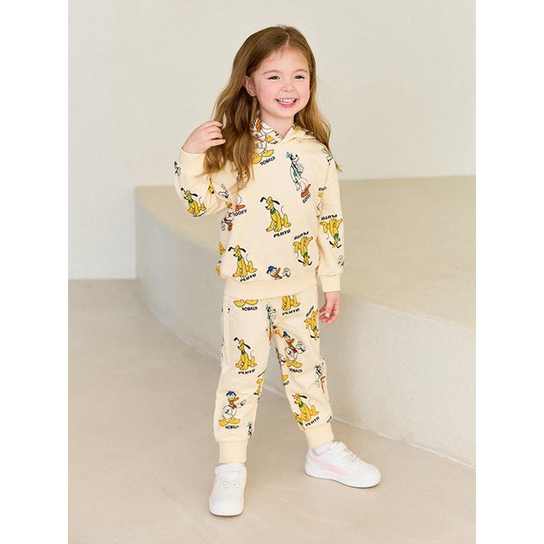 [디즈니]미키와친구들 퍼피폼폼귀후드상하복