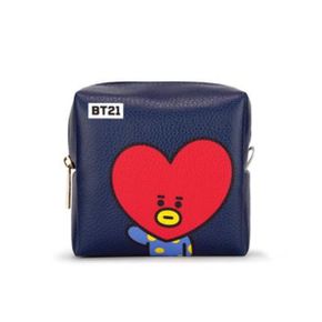 BT21 PU 사각 파우치 M