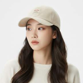 H 베이직 레터링 볼캡