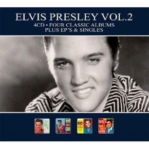 [CD] Elvis Presley - Vol. 2: Four Classic Albums + Eps & Singles [4Cd] / 엘비스 프레슬리 - 2집: 포 클래식 앨범스 + 이피스 & 싱글스 [4Cd]
