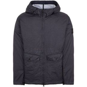 STONE ISLAND 스톤아일랜드 24SS 801541123 V0020 와펜패치 맴브라나 후드 집업 자켓 네이비 남