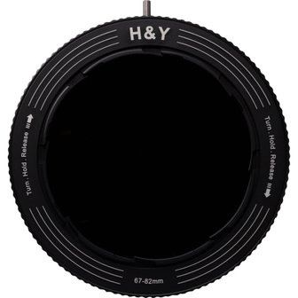 H&Y REVORING 레보링 ND3-1000CPL 67-82mm 가변필터
