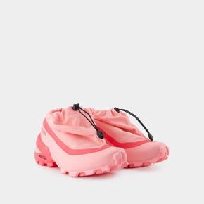 MM6 메종마르지엘라 뮬 슬리퍼 S66WS0103P7011HA455 FLAMINGO PINK ROUGE RED BLA