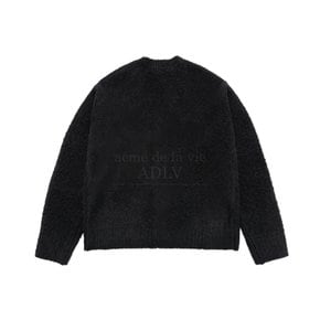 V NECK BOUCLE CARDIGAN BLACK V넥부클 가디건 블랙