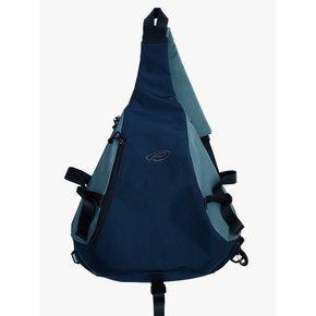 EX NYLON SLING BAG (NAVY)