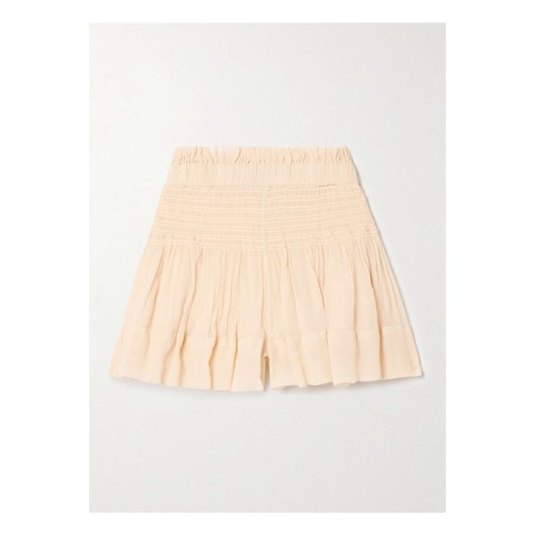 마일리 셔링 실크 크레퐁 쇼츠 베이지 1647597357872243