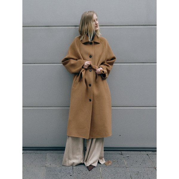 핸드메이드 레글런 벨티드 코트 EMPAEHH010