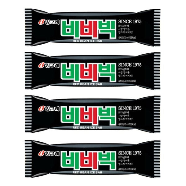 빙그레 비비빅 40개 팥 막대 아이스크림 - SSG.COM