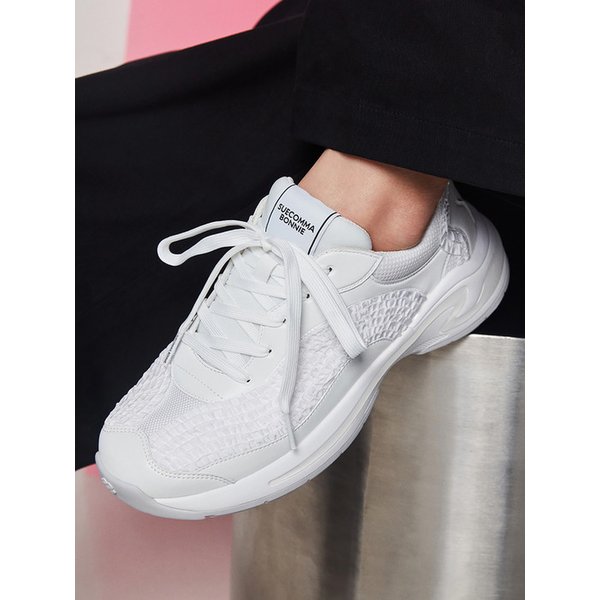 Ruffle sneakers(white)_DG4DS24021WHT