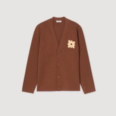 [SANDRO HOMME] 플라워 패치 가디건 SH25S3MRG0889