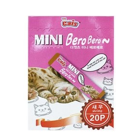 더캣츠 미니 베로베로 새우 10g 1P 고양이간식
