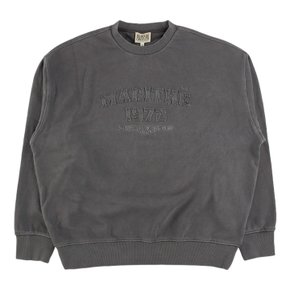 마리떼 VINTAGE DYEING APPLIQUE LOGO OVER FIT SWEATSHIRT MFG44FSW103 CRC