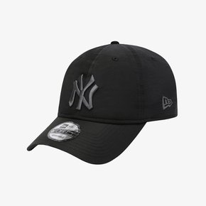 MLB 뉴욕 양키스 나일론 메탈 26 언스트럭쳐 볼캡 블랙_15132552