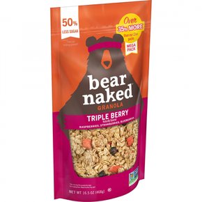 Bear Naked베어  네이키드  베어  네이키드  그래놀라  시리얼  트리플  베리  467.8g