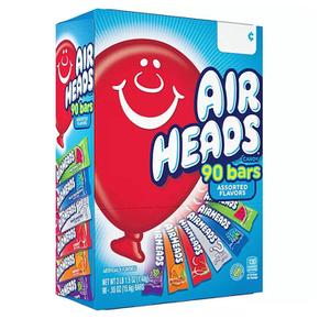 에어헤즈 캔디바 15.6g x 90개 AirHeads Variety Pack 90Bars