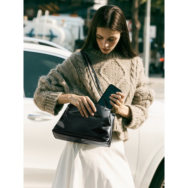 로미 미디움 숄더백_3colors