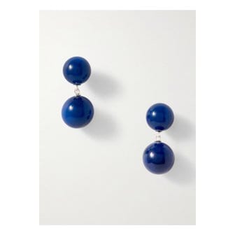 LI&Eacute; STUDIO 리에 스튜디오 더 한나 스털링 실버 제이드 이어링 블루 1647597346148134