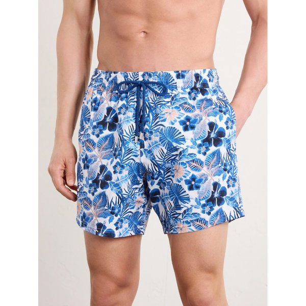 빌보콰 문라이즈 스트레이트 레그 미드 렝스 프린트 스윔 쇼츠 46376663163072967