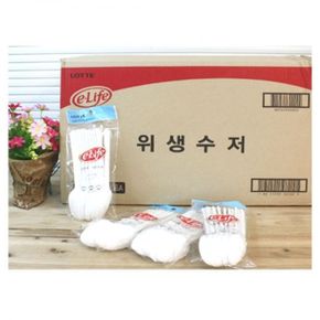 BOX 대용량 위생수저 일회용숟가락 일회용수저 1000P