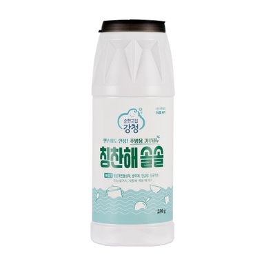 녹색인증 칭찬해 솔솔 항균 주방용가루비누250g 분말세제