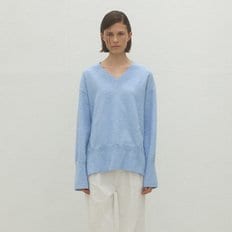 (택가:79,000원)에센셜 론 브이넥 니트(T-6911)