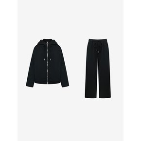 기모 안감 후드 집업 + 밴딩 팬츠 SET (VLOAY1593)