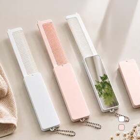 2PACK  휴대용 키링 거울빗 NKA62 A 13_P431149270