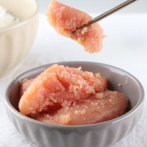 무색소 백명란젓 파치 500g 등 젓갈 반찬