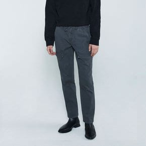 버커루 남성 도비 면스판 루즈배기 카고팬츠_2colors (B235PT240P)