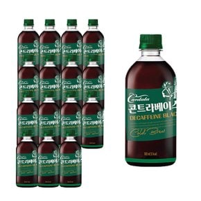 롯데 콘트라베이스디카페인블랙 500ml 24개