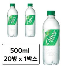 칠성 사이다 500ml x 20페트 (일반용,업소용 렌덤발송) 병 펫 탄산 음료수