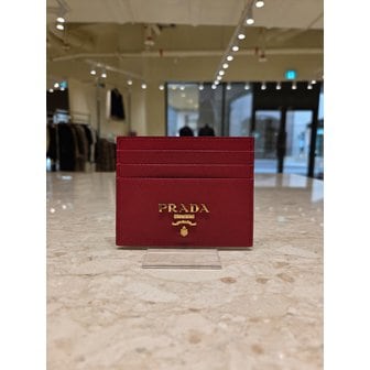 프라다(병행) [부산점] [프라다] 여성 사피아노 레터링 로고 카드지갑 1MC025-QWA-F068Z